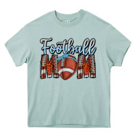 Arona Football Mom Heavy Core Tee - CowhideDigitalArt