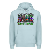 Blue Mist home sweet home Premium Hoodie - CowhideDigitalArt