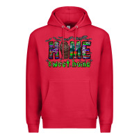 Cardinal home sweet home Premium Hoodie - CowhideDigitalArt