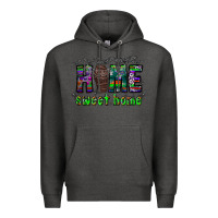Charcoal Heather home sweet home Premium Hoodie - CowhideDigitalArt