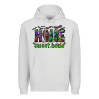 Dove Grey home sweet home Premium Hoodie - CowhideDigitalArt