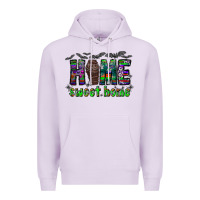 Lilac home sweet home Premium Hoodie - CowhideDigitalArt