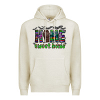 Oatmeal Heather home sweet home Premium Hoodie - CowhideDigitalArt