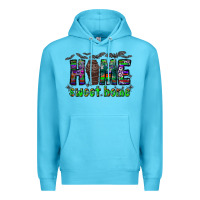 Ocean Blue home sweet home Premium Hoodie - CowhideDigitalArt