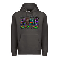 Smoke home sweet home Premium Hoodie - CowhideDigitalArt