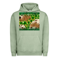 Pigment Oil Green St. Patrick's Day shamrock tumbler St. Patricks Urban Hoodie - Neo Western