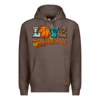 Coffee love basketball Premium Hoodie - HRA Design Shop