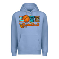 Colony Blue love basketball Premium Hoodie - HRA Design Shop