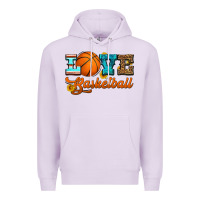 Lilac love basketball Premium Hoodie - HRA Design Shop