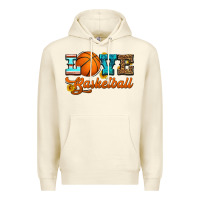 Sandshell love basketball Premium Hoodie - HRA Design Shop