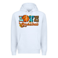 White love basketball Premium Hoodie - HRA Design Shop