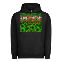 Pigment Black St. Patrick's Day leopard cowhide tumbler Urban Hoodie - Neo Western
