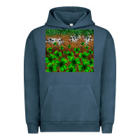 Pigment Midnight Navy St. Patrick's Day leopard cowhide tumbler Urban Hoodie - Neo Western