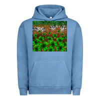 Pigment Pebble Blue St. Patrick's Day leopard cowhide tumbler Urban Hoodie - Neo Western