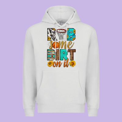 Rub Some Dirt On It Basketball Premium Hoodie Designed By Hra Design Shop