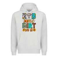 Dove Grey rub some dirt on it basketball Premium Hoodie - HRA Design Shop