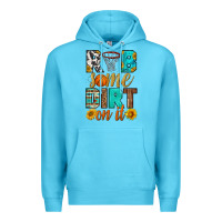 Ocean Blue rub some dirt on it basketball Premium Hoodie - HRA Design Shop