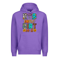 Purple rub some dirt on it basketball Premium Hoodie - HRA Design Shop