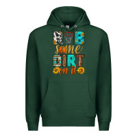 Sports Green rub some dirt on it basketball Premium Hoodie - HRA Design Shop