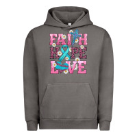 Pigment Tornado faith hope love  cross and ribbon Urban Hoodie - HRA Design Shop