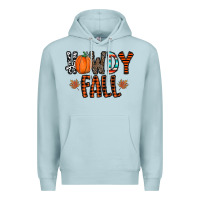 Blue Mist howdy fall Premium Hoodie - CowhideDigitalArt