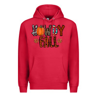 Cardinal howdy fall Premium Hoodie - CowhideDigitalArt