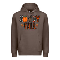 Coffee howdy fall Premium Hoodie - CowhideDigitalArt