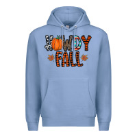 Colony Blue howdy fall Premium Hoodie - CowhideDigitalArt