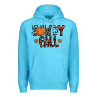 Ocean Blue howdy fall Premium Hoodie - CowhideDigitalArt