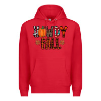 Red howdy fall Premium Hoodie - CowhideDigitalArt