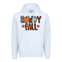 White howdy fall Premium Hoodie - CowhideDigitalArt