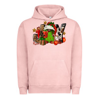 Pigment Salmon joy afro gnomes Urban Hoodie - FaDigitalArtStudio