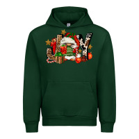 Forest Green joy gnomes Urban Hoodie - FaDigitalArtStudio