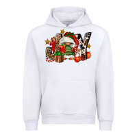 White joy gnomes Urban Hoodie - FaDigitalArtStudio