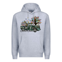 Heather Grey autism awareness Premium Hoodie - SublimationCraftShop