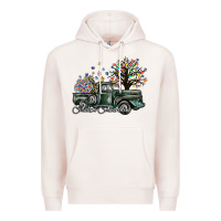Pale Pink autism awareness Premium Hoodie - SublimationCraftShop