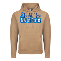 Vintage Coffee fight for autism Vintage Hoodie - AdoDesignShop