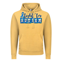 Vintage Mustard fight for autism Vintage Hoodie - AdoDesignShop