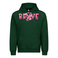 Forest Green brave with ribbon Urban Hoodie - HRA Design Shop