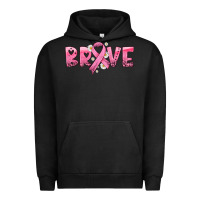 Pigment Black brave with ribbon Urban Hoodie - HRA Design Shop