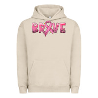 Pigment French Oak brave with ribbon Urban Hoodie - HRA Design Shop