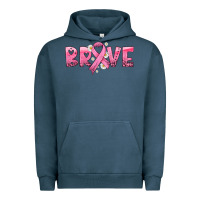Pigment Midnight Navy brave with ribbon Urban Hoodie - HRA Design Shop