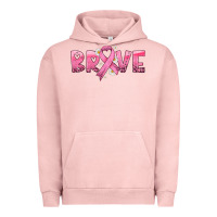Pigment Salmon brave with ribbon Urban Hoodie - HRA Design Shop