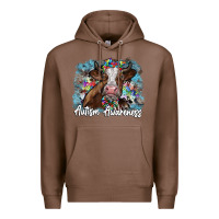 Chestnut autism awareness 2 Premium Hoodie - SublimationCraftShop