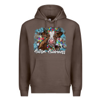 Coffee autism awareness 2 Premium Hoodie - SublimationCraftShop