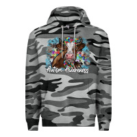 Slate Camo autism awareness 2 Premium Hoodie - SublimationCraftShop