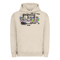Pigment French Oak Perfectly Wicked Urban Hoodie - CowhideDigitalArt
