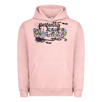 Pigment Salmon Perfectly Wicked Urban Hoodie - CowhideDigitalArt