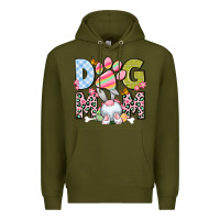 Army Green Easter Dog Mom Easter Day Premium Hoodie - Neo Western