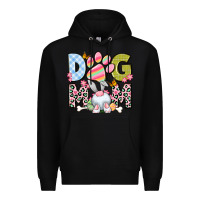 Black Easter Dog Mom Easter Day Premium Hoodie - Neo Western